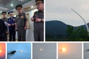 朝鲜试射新型防空导弹，金正恩观摩